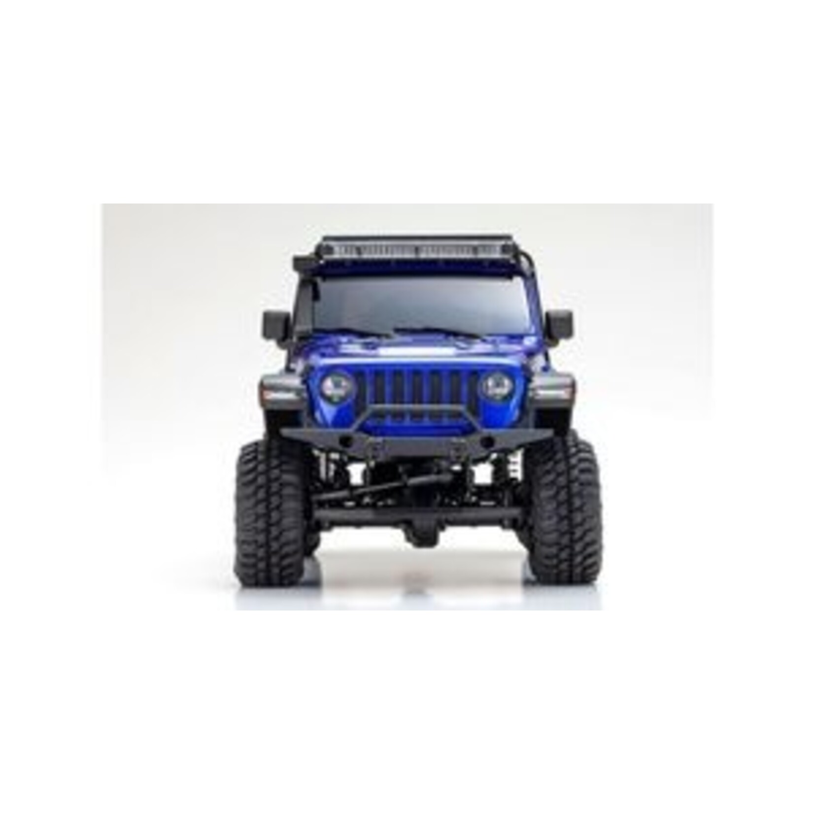 Kyosho KYO32528MB  Mini-Z 4x4 Series Readyset Jeep Wrangler Unlimited Rubicon w/Accessory Parts, Ocean Blue Metallic