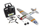 RAGE RC RGRA1307  P-47 Thunderbolt Micro RTF Airplane with PASS (Pilot Assist Stability Software) System