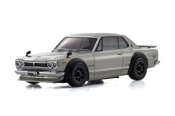 Kyosho KYO32636S  Mini-Z AWD Nissan Skyline 2000GT-R (KPGC10) Tuned Version, Silver