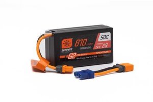 SPEKTRUM SPMX812SH2  7.4V 810mAh 2S Smart G2 50C LiPo: IC2