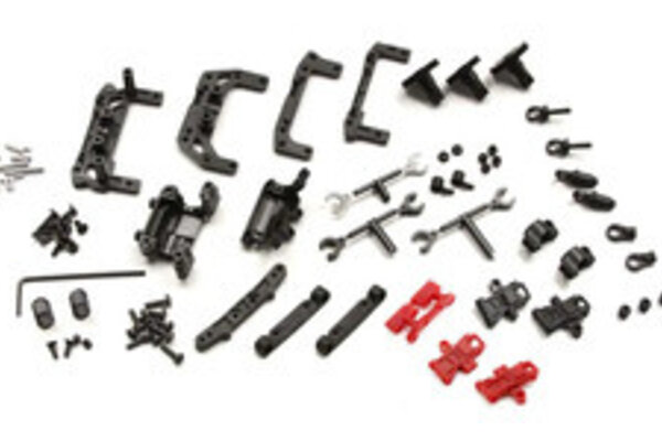 Kyosho KYO32180R  MINI-Z AWD MA-030EVO Red Chassis Set (Limited edition)