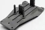 Traxxas 3723 Upper chassis (black)