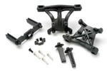 Traxxas 5314 Body mounts, front & rear/ body mount posts, front & rear/ 2.5x18mm screw pins (4)/ 4x10mm BCS (1)