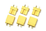Maclan Racing HADMCL4129   XT30U connectors 3 Female + 3 Male