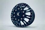 CEN Racing CEGCKD0601  KG1 KD004 CNC Metal Front Dually Wheel (2pcs, w/Cap & Decal, Screws)