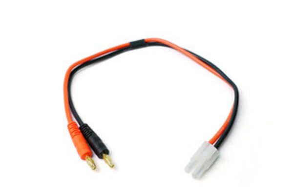 Racers Edge RCE1619  Charge Adapter: M Tamiya to M 4mm Bullets-300mm Wire