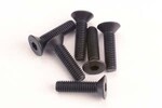 Traxxas 2552 Screws, 3x12mm countersunk machine (6) (hex drive)