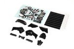 LOSI LOS260006   Black Plastics with Wraps: Promoto-MX