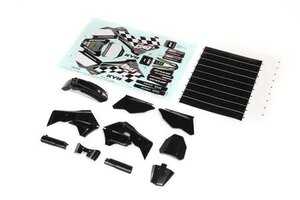 LOSI LOS260006   Black Plastics with Wraps: Promoto-MX