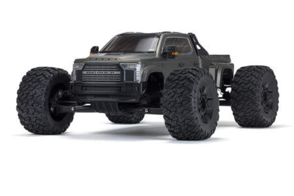 ARRMA ARA7612T1  1/7 BIG ROCK 6S 4X4 BLX Monster Truck RTR, Gunmetal