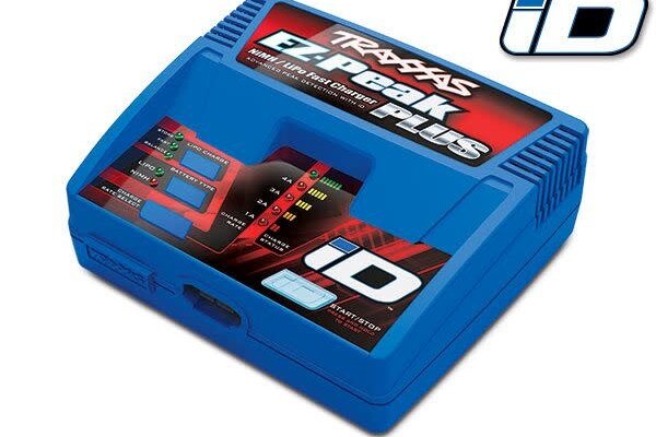 Traxxas Charger, EZ-Peak Plus, 4 amp, NiMH/LiPo with iD Auto Battery Identification
