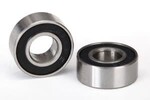 Traxxas 5180A Ball bearings, black rubber sealed (6x13x5mm) (2)