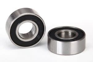 Traxxas 5180A Ball bearings, black rubber sealed (6x13x5mm) (2)