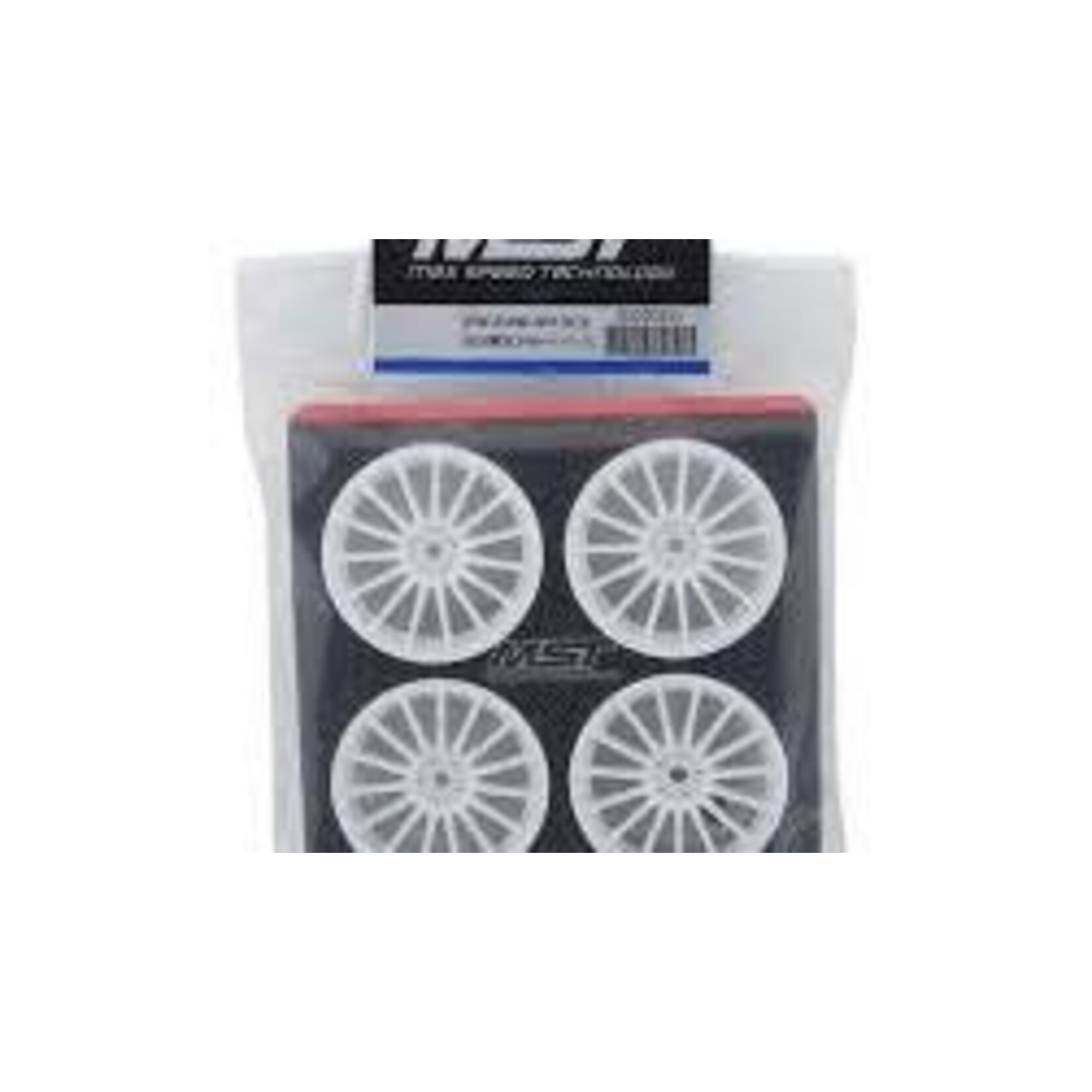MST MXS-832502W   MST 24mm LM Wheel (White) (4) (+0 Offset)