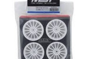 MST MXS-832502W   MST 24mm LM Wheel (White) (4) (+0 Offset)
