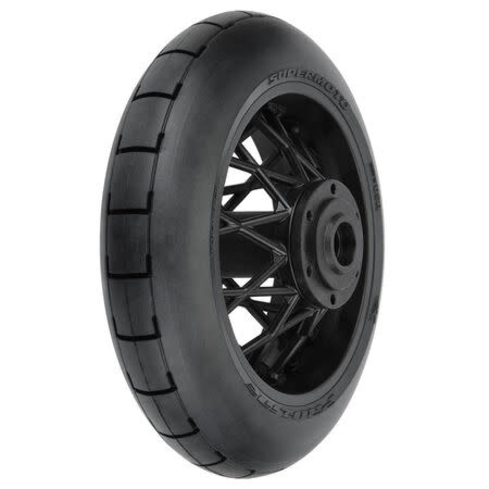 Proline Racing PRO1022310  1/4 Supermoto S3 Motorcycle Rear Tire MTD Black (1): PROMOTO-MX