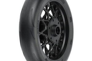Proline Racing PRO1022210  1/4 Supermoto S3 Motorcycle Front Tire MTD Black (1): PROMOTO-MX