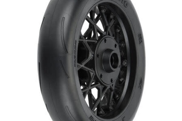 Proline Racing PRO1022210  1/4 Supermoto S3 Motorcycle Front Tire MTD Black (1): PROMOTO-MX