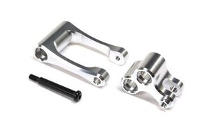 LOSI LOS364001  Aluminum Knuckle & Pull Rod, Silver: Promoto-MX