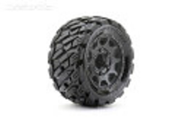 Jetko Tires JKO2703CBMSGNB3  1/10 ST 2.8 Rockform Tires Mounted
