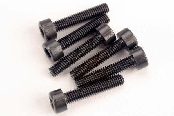 Traxxas 2586  Screws, 3x15mm cap-head machine (hex drive)
