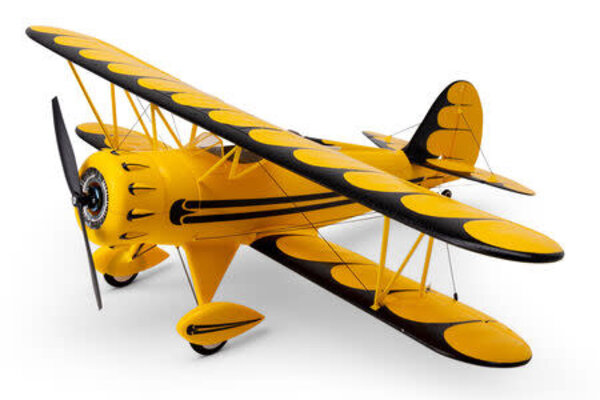 Eflite EFLU53550Y  UMX WACO BNF Basic with AS3X and SAFE Select, Yellow