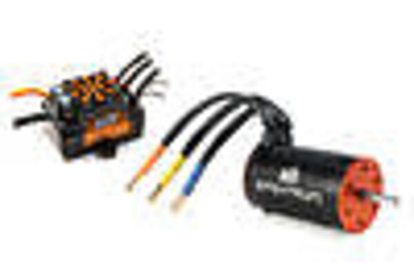 SPEKTRUM SPMXSEMC04 130A BL Smart ESC/1900Kv Sensorless MotCombo