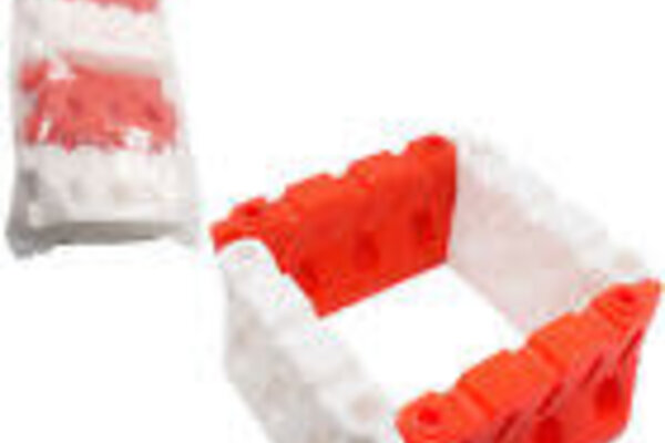 Yeah Racing YEA-YA-0432   Yeah Racing 1/10 Crawler/Drifter Scale Accessory (Road Safety Barriers)