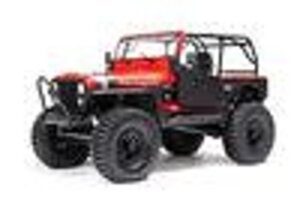 AXI03008T1  1/10 SCX10 III Jeep CJ-7 4WD Brushed RTR, Red