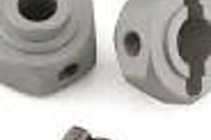 Incision INCIRC00291  Incision 12mm Locking Hex Hub (Silver) (2)