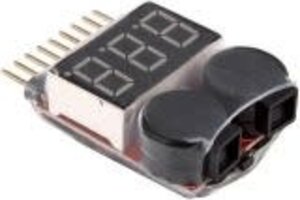 Powerhobby PHB5085  Powerhobby Digital 1S-8S LiPo Battery Voltage Tester Indicator Checker Detector