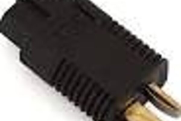 EcoPower ECP-1508  EcoPower One Piece Adapter Plug (T-Plug Male to XT60 Female)