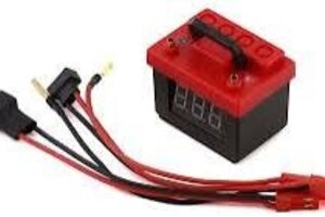 Xtra Speed XTA-XS-57022  Xtra Speed Scale LiPo Battery Voltage Checker w/Alarm (2S/3S)