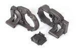 Traxxas 9493 Gearbox halves,  left & right/ differential cover (charcoal gray) Traxxas 9493 Gearbox halves,  left & right/ differential cover (charcoal gray)