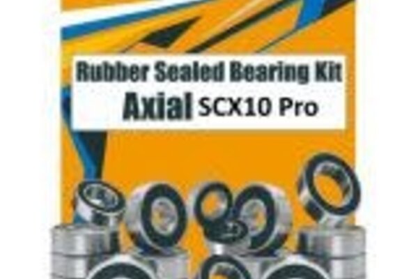Powerhobby PHB5824  Powerhobby Rubber Sealed Bearing Kit Axial SCX10 Pro