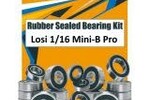 Powerhobby PHB5825  Powerhobby Rubber Sealed Bearing Kit Losi 1/16 Mini-B Pro 2WD