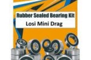 Powerhobby PHB5826  Powerhobby Rubber Sealed Bearing Kit Losi Mini No Prep Drag Car