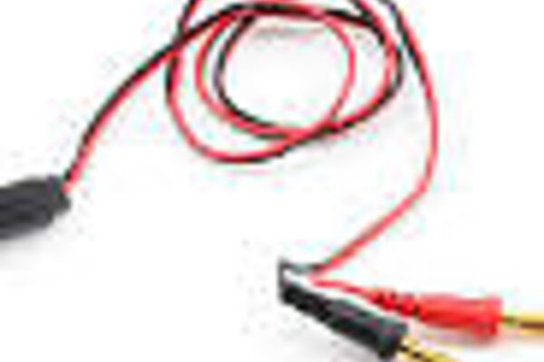 Protek RC PTK-5213  Receiver Charge Lead (Futaba Female to 4mm Banana Plugs)