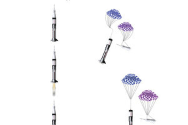 Estes Rockets EST7251  Saturn 1B SA-206, Skill Level Master