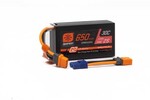 SPEKTRUM SPMX652SH2   7.4V 650mAh 2S Smart G2 Hardcase 30C LiPo: IC2