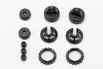 Traxxas 7065 Caps and spring retainers, GTR shock (upper cap (2)/ hollow balls (4)/ bottom cap (2)/ upper retainer (2)/ lower retainer (2))