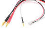 Protek RC PTK-5238 ProTek RC 2S Charge/Balance Adapter (T-Style Ultra Plug to 4mm Bullet)