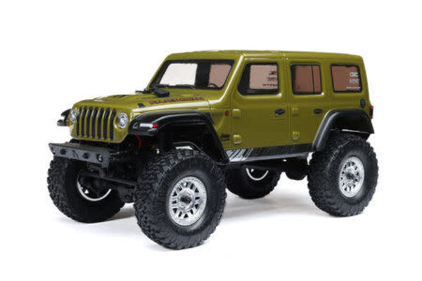 Axial Racing AXI00002V3T4  SCX24 2019 Jeep Wrangler JLU CRC, Green: 1/24 4WD RTR