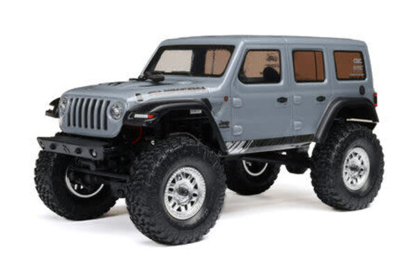 Axial Racing AXI00002V3T3  SCX24 2019 Jeep Wrangler JLU CRC, Gray: 1/24 4WD RTR
