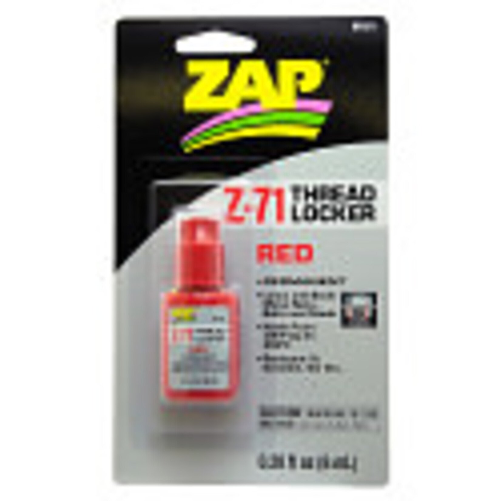ZAP Glue PAAPT-71  Zap Z-71 Red Thread Locker 0.2oz Bottle