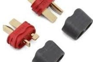 Samix SAMCT-002M  Samix T-Style Connectors Set w/Wire Cover (2 Male)