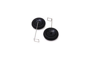 Rage R/C RGRA1334  Snap in Landing Gear Set; P-51, Corsair, Spitfire, Bf 109, P-40, Zero