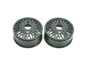 CEN Racing CEGCD0605  KG1 Forged KD014 Trident-D Wheels, Rear, 37mm Width, Black, 2pcs