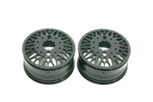 CEN Racing CEGCD0608  KG1 Forged KD014 Trident-D Wheels, Front, 40mm Width, Black, 2pcs