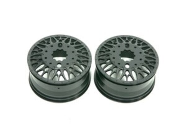 CEN Racing CEGCD0608  KG1 Forged KD014 Trident-D Wheels, Front, 40mm Width, Black, 2pcs
